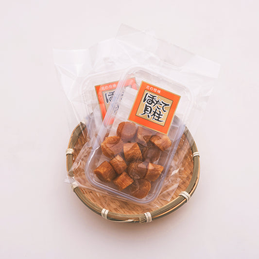 干貝柱 丸物|北海道産の旨味凝縮 贅沢な乾燥帆立【50g×2袋セット】