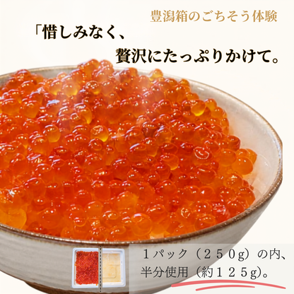 【極上】鱒いくら 醤油漬け 500g（250g×2パック）小分け マルワフーズ謹製 北海道釧路加工